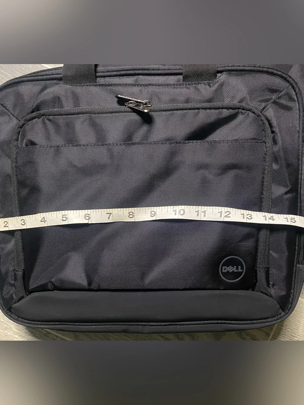 2 Dell Black Laptop Messenger Briefcase with Front Organizer